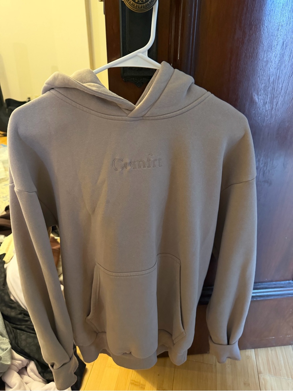 Comfrt Hooded Sweatshirt - Taupe